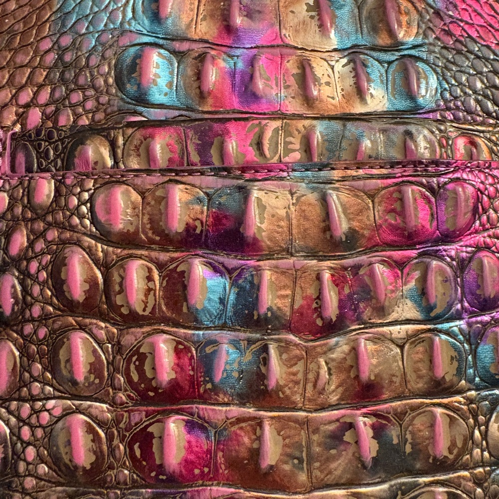 Brahmin Iridescent Pink Crossbody Bag - Picture 10 of 10